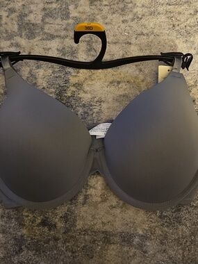 No Boundaries Smooth Gray T-Shirt Bra - 36D